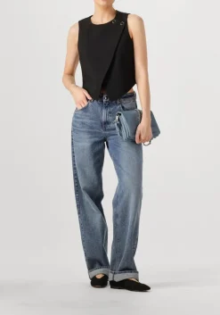 CO'COUTURE e gilet volacc wrap vest zwart Outlet