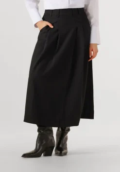 CO'COUTURE e maxirok luna pocket pleat skirt zwart Sale