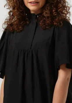 CO'COUTURE e midi jurk cullum volume ss dress zwart Discount