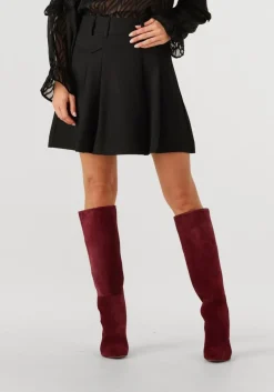 CO'COUTURE e minirok luna pocket pleat mini skirt zwart