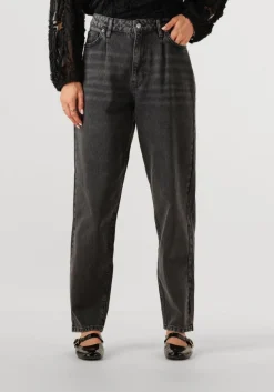 CO'COUTURE e mom jeans vika pleat long jeans zwart Sale