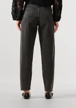 CO'COUTURE e mom jeans vika pleat long jeans zwart Sale