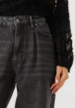 CO'COUTURE e mom jeans vika pleat long jeans zwart Sale