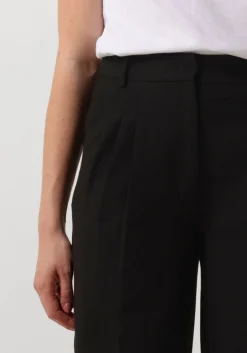 CO'COUTURE e pantalon vola pleated long pant zwart Clearance