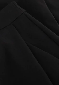 CO'COUTURE e pantalon vola carrot pleat long pant zwart