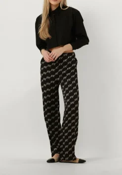 CO'COUTURE e pantalon logo line pant zwart New