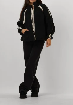 CO'COUTURE e straight leg jeans new vika stud long jeans zwart Best