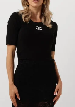 CO'COUTURE e top granny logo tee zwart Sale