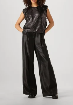 CO'COUTURE e top maxi cc sequin bo blouse zwart Clearance