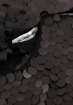 CO'COUTURE e top maxi cc sequin bo blouse zwart Clearance