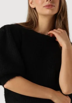 CO'COUTURE e trui coralie bow rib knit zwart Online