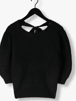 CO'COUTURE e trui coralie bow rib knit zwart Online