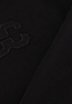 CO'COUTURE e t-shirt granny embroidery longsleeve tee zwart Best