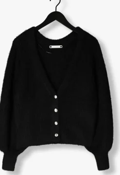 CO'COUTURE e vest corelie button knit zwart Clearance