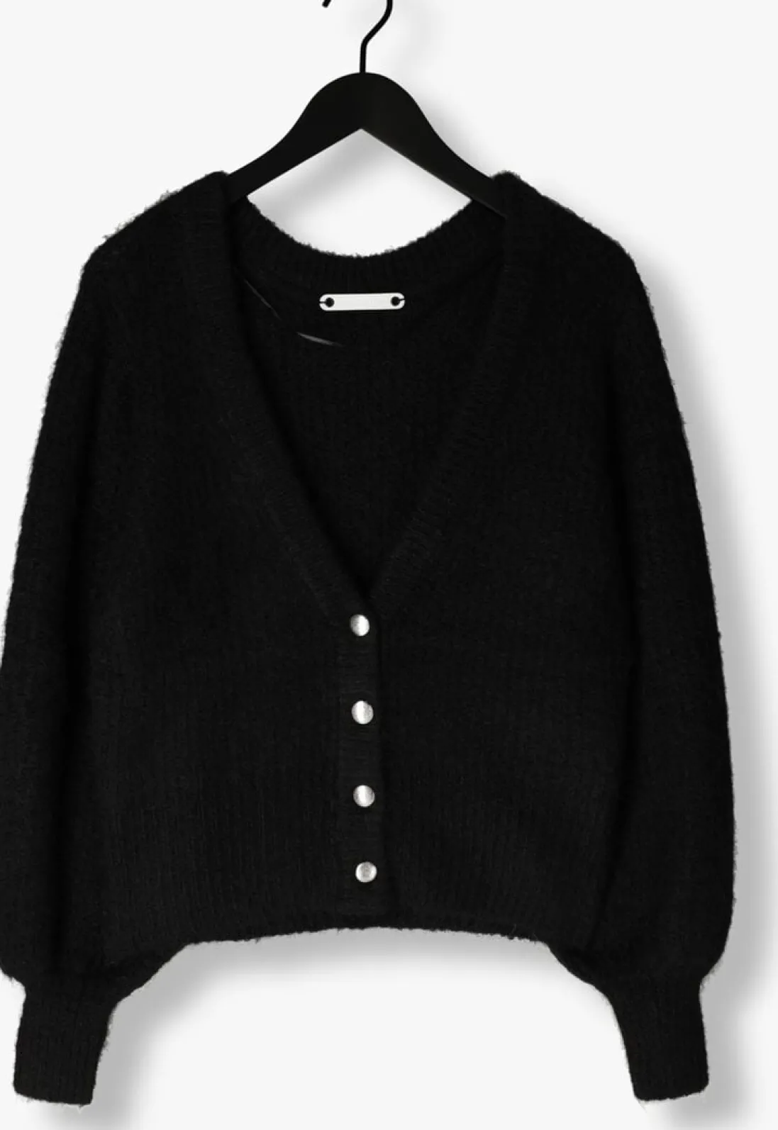 CO'COUTURE e vest corelie button knit zwart Clearance