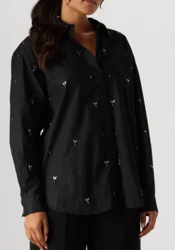 COPENHAGEN MUSE e blouses cmvatan-shirt zwart Hot