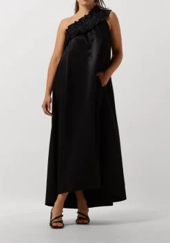 COPENHAGEN MUSE e maxi jurk cmava-dress zwart Clearance