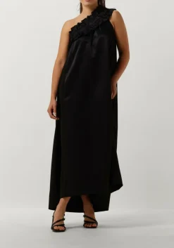 COPENHAGEN MUSE e maxi jurk cmava-dress zwart Clearance