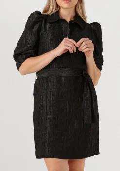 DANTE6 e mini jurk koda shirt dress zwart Sale