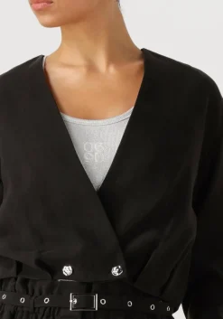 DANTE6 e teddy jas lonza pleated bomber jacket zwart Sale