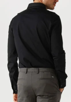 DESOTO LUXURY e klassiek overhemd luxury hai 1/1 zwart Hot