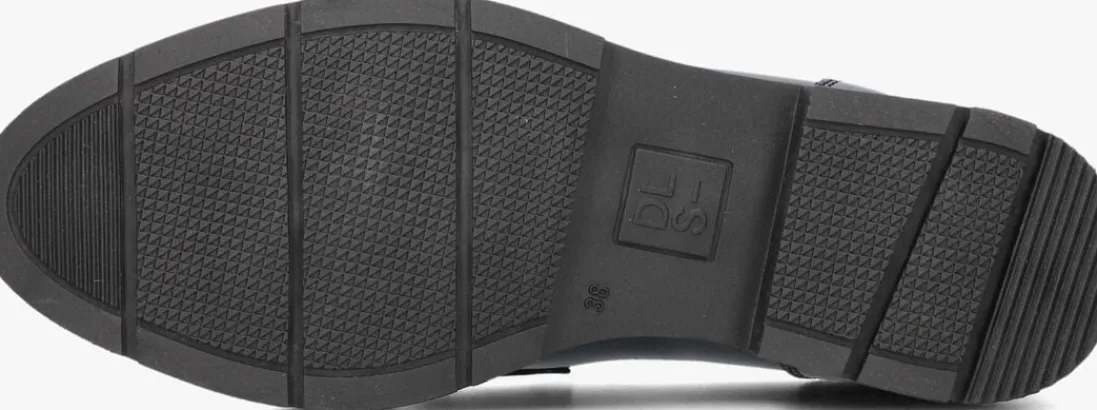 DL SPORT e loafers 6766 zwart Clearance