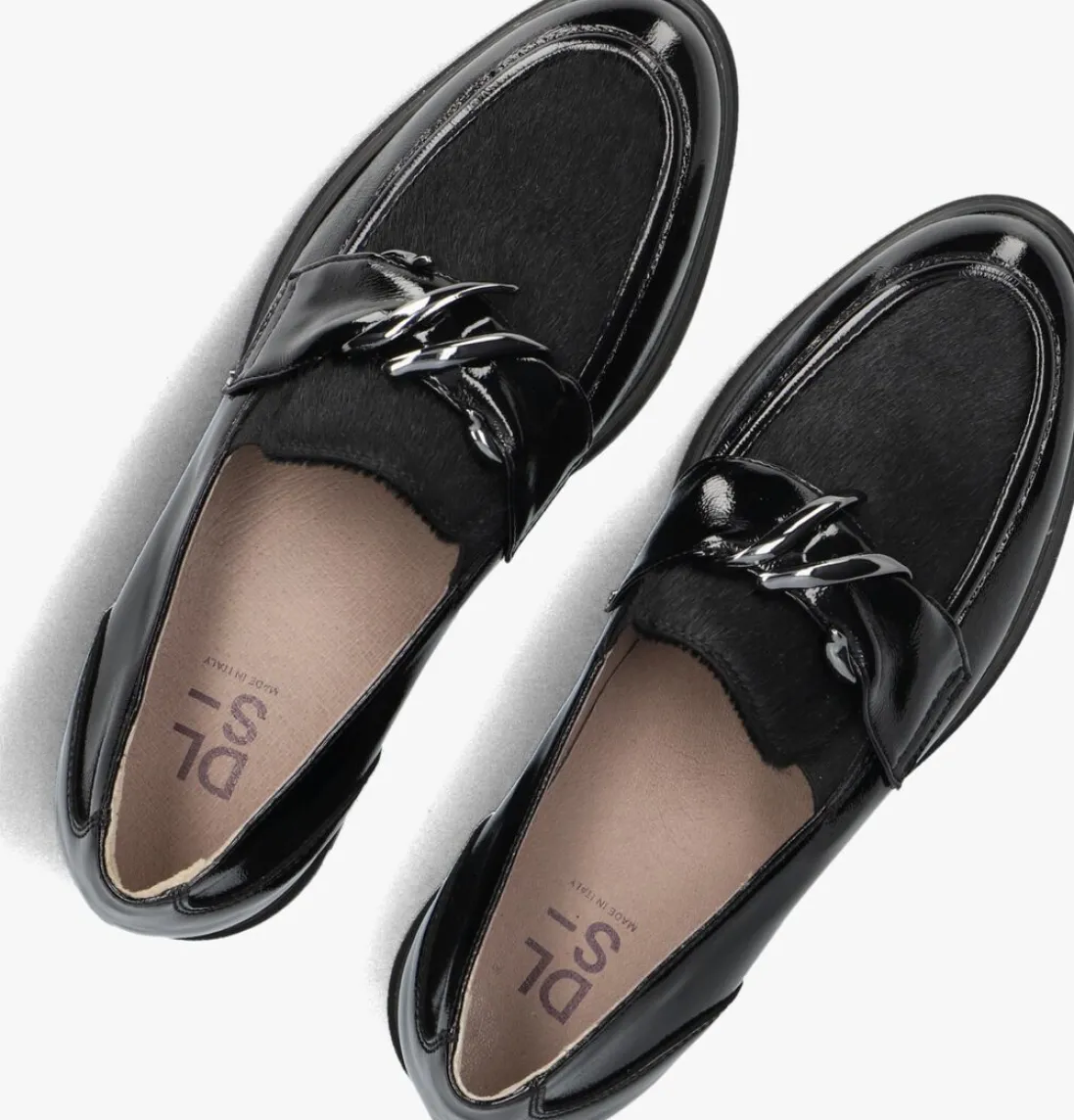 DL SPORT e loafers 6766 zwart Clearance