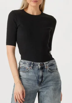 DRYKORN e t-shirt selay zwart