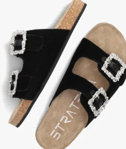 ELENA IACHI e slippers s63 zwart Outlet