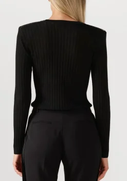 ELISABETTA FRANCHI e trui knitted sweater zwart New