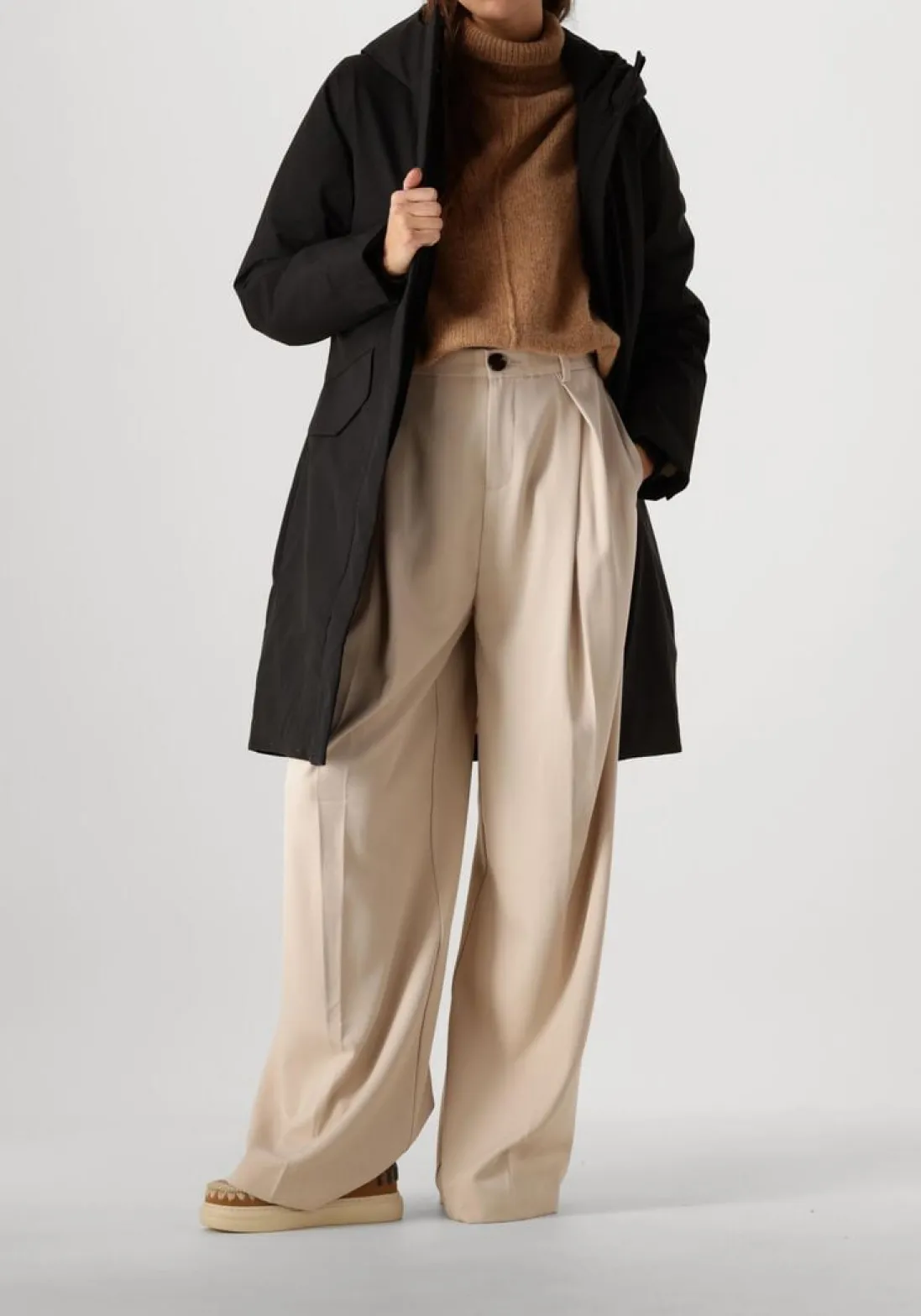 ELVINE e gewatteerde jas signy zwart Discount