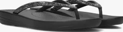 FITFLOP e teenslippers iqushion sparkle zwart Discount