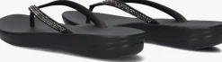 FITFLOP e teenslippers iqushion sparkle zwart New