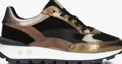 FLORIS VAN BOMMEL e lage sneakers sfw-10098 blokki zwart Discount