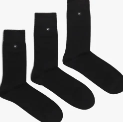 FLORIS VAN BOMMEL e sokken de katoener zwart Clearance