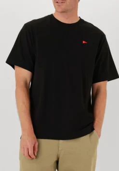 FORÉT e forét t-shirt flag t-shirt zwart