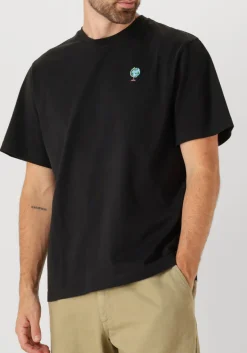 FORÉT e forét t-shirt globus t-shirt zwart