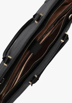 FRED DE LA BRETONIERE e handtas mika businessbag zwart Outlet