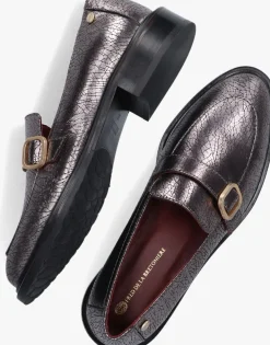 FRED DE LA BRETONIERE e loafers ilay buckle zwart