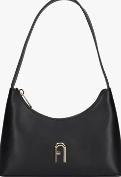FURLA e schoudertas diamante mini shoulder bag zwart Sale