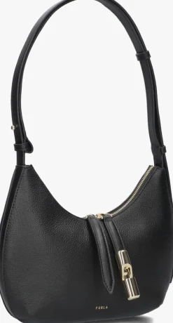 FURLA e schoudertas goccia s shoulder bag zwart Discount