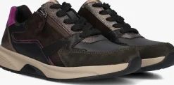 GABOR e lage sneakers 878.1 zwart