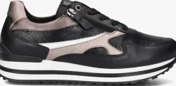 GABOR e lage sneakers 526 zwart Outlet