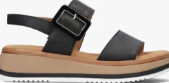 GABOR e platte sandalen 744.4 zwart Online