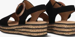 GABOR e platte sandalen 550.2 zwart Online