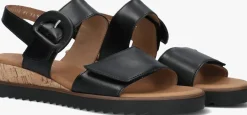 GABOR e platte sandalen 752 zwart Best
