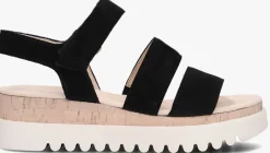 GABOR e platte sandalen 660 3 zwart Best