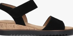 GABOR e sandalen met hak 750.2 zwart Clearance