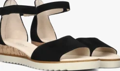 GABOR e sandalen met hak 780 zwart Sale