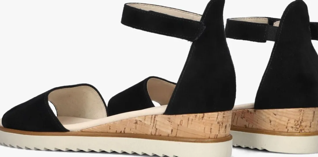 GABOR e sandalen met hak 780 zwart Sale